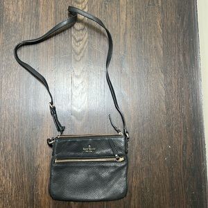 Black Kate Spade crossbody